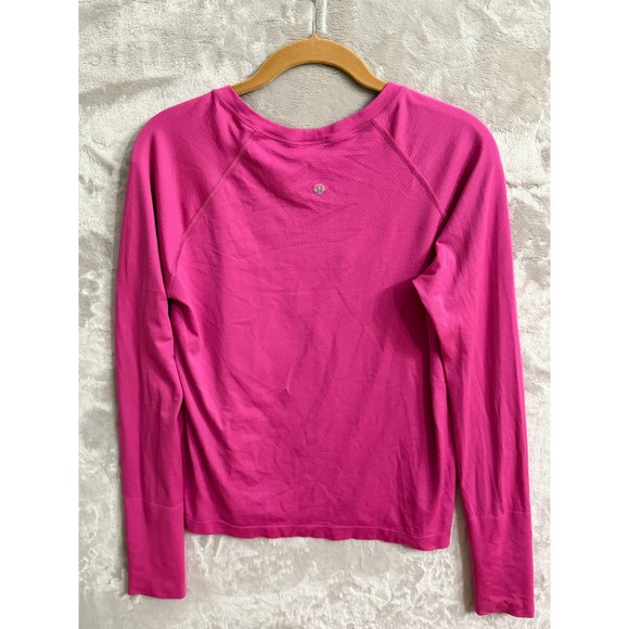 Lululemon Swiftly Tech Long Sleeve Race Link i Sonic Pink - Picture 1 of 3